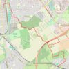 Itinéraire Peltre - Metz-Sablon, distance, dénivelé, altitude, carte, profil, trace GPS