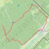 Itinéraire Le Livre d'Or du Risoux - Bois-d'Amont, distance, dénivelé, altitude, carte, profil, trace GPS