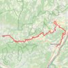 Itinéraire La_Méditerranée_à_vélo_-_étape_10, distance, dénivelé, altitude, carte, profil, trace GPS