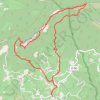 Itinéraire Boucle de la Crête de Saint-Amand (84 Suzette), distance, dénivelé, altitude, carte, profil, trace GPS