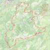 Itinéraire La Chiprey - Saône, distance, dénivelé, altitude, carte, profil, trace GPS