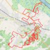 Itinéraire VTT a etaules, distance, dénivelé, altitude, carte, profil, trace GPS