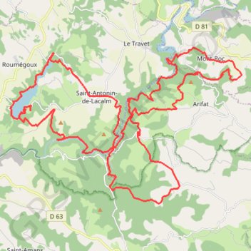 Itinéraire La Pimentoise - Lac de la Bancalié, distance, dénivelé, altitude, carte, profil, trace GPS
