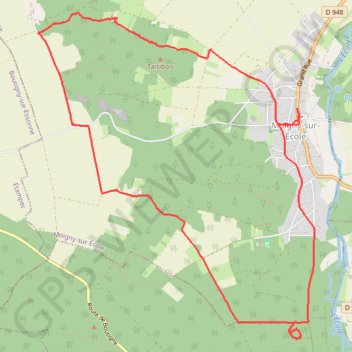 Itinéraire Une visite au cyclope, distance, dénivelé, altitude, carte, profil, trace GPS