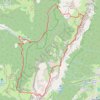 Itinéraire 2015-02-12 Dent de Crolles raquettes, distance, dénivelé, altitude, carte, profil, trace GPS