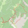 Itinéraire Plateau du Parmelan à partir du parking au-dessus de Villaz, distance, dénivelé, altitude, carte, profil, trace GPS