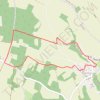 Itinéraire Sentiers des petits bois - Lichères, distance, dénivelé, altitude, carte, profil, trace GPS