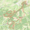 Itinéraire Parcours VTT, distance, dénivelé, altitude, carte, profil, trace GPS