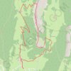 Itinéraire Roc des boeufs par les arêtes, distance, dénivelé, altitude, carte, profil, trace GPS