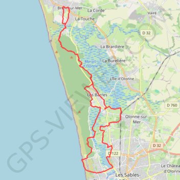 Itinéraire trace1, distance, dénivelé, altitude, carte, profil, trace GPS