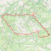 Itinéraire À la découverte des trésors - Estaing, distance, dénivelé, altitude, carte, profil, trace GPS