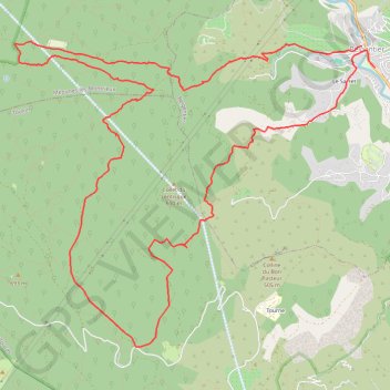 Itinéraire Valbelle - ragages, distance, dénivelé, altitude, carte, profil, trace GPS