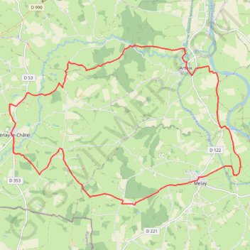Itinéraire Brionnais - Chenay-le-Châtel, distance, dénivelé, altitude, carte, profil, trace GPS