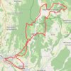 Itinéraire Randonnée de la Roanne, distance, dénivelé, altitude, carte, profil, trace GPS