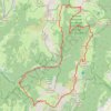 Itinéraire Chaurionde - Monts d'Armenaz par les crêtes, distance, dénivelé, altitude, carte, profil, trace GPS