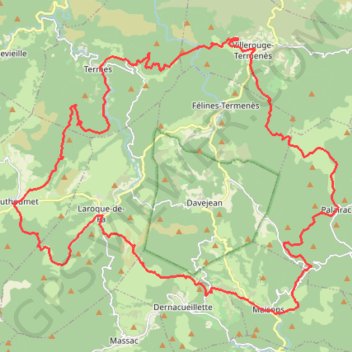 Itinéraire Tour des hautes corbières, distance, dénivelé, altitude, carte, profil, trace GPS