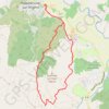 Itinéraire La Flûte sentier des mimosas, distance, dénivelé, altitude, carte, profil, trace GPS