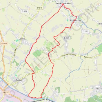 Itinéraire Sentier de la Lawe_1, distance, dénivelé, altitude, carte, profil, trace GPS