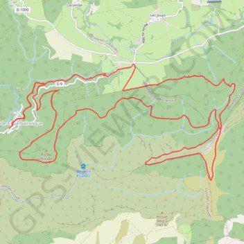 Itinéraire De pic en pas et de col en val - Labastide-Esparbairenque, distance, dénivelé, altitude, carte, profil, trace GPS