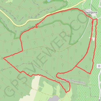 Itinéraire Chemin du Tacot en marche nordique, distance, dénivelé, altitude, carte, profil, trace GPS