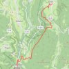 Itinéraire Giron - Saint Germain de Joux, distance, dénivelé, altitude, carte, profil, trace GPS