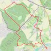 Itinéraire Braine-le-Château, distance, dénivelé, altitude, carte, profil, trace GPS