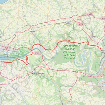 Itinéraire BMW Retour, distance, dénivelé, altitude, carte, profil, trace GPS