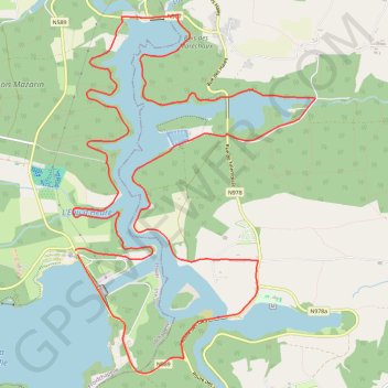 Itinéraire 100, distance, dénivelé, altitude, carte, profil, trace GPS
