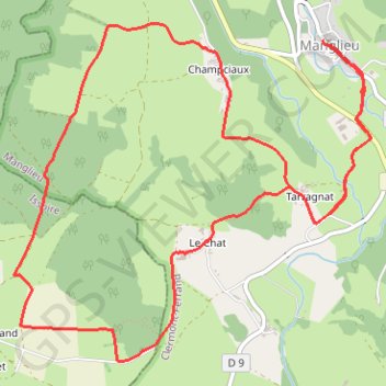 Itinéraire Le Puy Céveloux, distance, dénivelé, altitude, carte, profil, trace GPS
