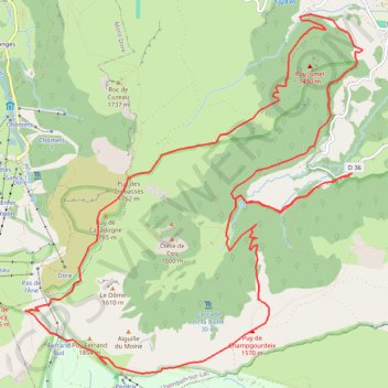 Itinéraire Vallée de Chaudefour, distance, dénivelé, altitude, carte, profil, trace GPS