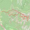 Itinéraire Miranda del Príncep,Miranda dels Ecos, Sant Jeroni, Albarda ..., distance, dénivelé, altitude, carte, profil, trace GPS