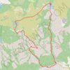 Itinéraire Colombieres - Vire de la Roque Rouge, distance, dénivelé, altitude, carte, profil, trace GPS