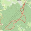 Itinéraire Sante course pilat, distance, dénivelé, altitude, carte, profil, trace GPS