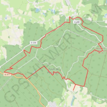 Itinéraire Randonnée Transperseigne - Neufchâtel-en-Saosnois, distance, dénivelé, altitude, carte, profil, trace GPS