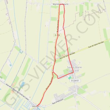 Itinéraire Le Sentier du Pays de Langle - Hennuin, distance, dénivelé, altitude, carte, profil, trace GPS
