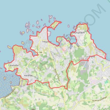 Itinéraire fwGA4, distance, dénivelé, altitude, carte, profil, trace GPS