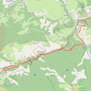 Itinéraire 2017-04-22 18:14:08, distance, dénivelé, altitude, carte, profil, trace GPS