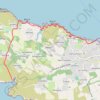 Itinéraire Randonnée sur l'Île de Groix, distance, dénivelé, altitude, carte, profil, trace GPS