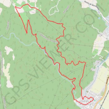 Itinéraire Corbières le trou du loup, distance, dénivelé, altitude, carte, profil, trace GPS