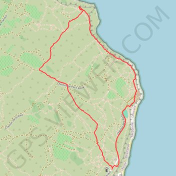 Itinéraire Leucate Marche, distance, dénivelé, altitude, carte, profil, trace GPS