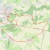 Itinéraire Les Hauts de Desvres, distance, dénivelé, altitude, carte, profil, trace GPS