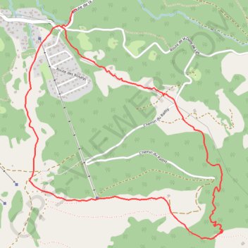 Itinéraire Le Pralet, distance, dénivelé, altitude, carte, profil, trace GPS
