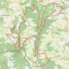 Itinéraire Boucle VTT depuis Perlé, distance, dénivelé, altitude, carte, profil, trace GPS