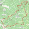 Itinéraire Montagne - lussac, distance, dénivelé, altitude, carte, profil, trace GPS