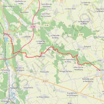 Itinéraire B-RLPLP étape N° 2014, distance, dénivelé, altitude, carte, profil, trace GPS