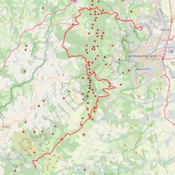 Itinéraire TV 2022 Aller Court, distance, dénivelé, altitude, carte, profil, trace GPS