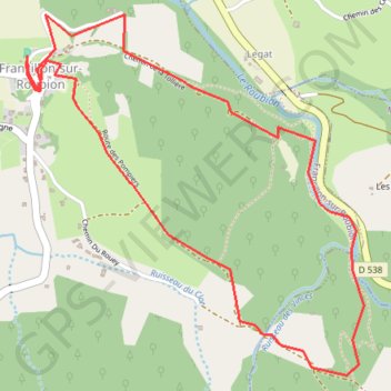 Itinéraire Vaire... Francillon, distance, dénivelé, altitude, carte, profil, trace GPS