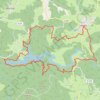 Itinéraire track, distance, dénivelé, altitude, carte, profil, trace GPS