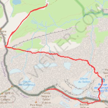 Itinéraire Le Taillon, distance, dénivelé, altitude, carte, profil, trace GPS