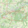 Itinéraire Rando - Changé - Montfort - Soulitré - Challes, distance, dénivelé, altitude, carte, profil, trace GPS